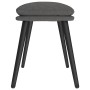 Fußstütze aus dunkelgrauem Stoff 45x29,5x35 cm von vidaXL, Osmanen - Ref: Foro24-341494, Preis: 34,16 €, Rabatt: %