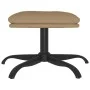 Cappuccino-Fußhocker aus Kunstleder, 60 x 60 x 36 cm von vidaXL, Osmanen - Ref: Foro24-341595, Preis: 36,86 €, Rabatt: %