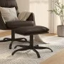 Fußstütze aus braunem Kunstleder 60x60x36 cm von vidaXL, Osmanen - Ref: Foro24-341591, Preis: 36,86 €, Rabatt: %