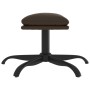 Brown synthetic leather footrest 60x60x36 cm by vidaXL, Ottomans - Ref: Foro24-341591, Price: 37,38 €, Discount: %