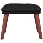 Black synthetic leather footrest 45x29.5x35 cm by vidaXL, Ottomans - Ref: Foro24-341490, Price: 36,01 €, Discount: %