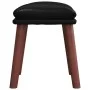Black synthetic leather footrest 45x29.5x35 cm by vidaXL, Ottomans - Ref: Foro24-341490, Price: 36,01 €, Discount: %