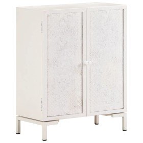 Aparador de madera maciza de mango 60x30x76 cm