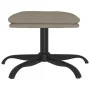 Reposapiés de terciopelo gris claro 60x60x36 cm de vidaXL, Otomanas - Ref: Foro24-341578, Precio: 38,68 €, Descuento: %