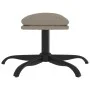 Reposapiés de terciopelo gris claro 60x60x36 cm de vidaXL, Otomanas - Ref: Foro24-341578, Precio: 38,68 €, Descuento: %