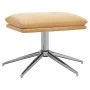 Reposapiés tela de microfibra color crema 60x60x35 cm by vidaXL, Ottomans - Ref: Foro24-341563, Price: 44,15 €, Discount: %