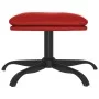 Synthetic leather footrest in wine color, 60x60x36 cm by vidaXL, Ottomans - Ref: Foro24-341593, Price: 39,94 €, Discount: %