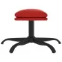 Synthetic leather footrest in wine color, 60x60x36 cm by vidaXL, Ottomans - Ref: Foro24-341593, Price: 39,94 €, Discount: %