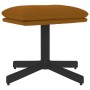 Reposapiés de terciopelo marrón 60x60x36 cm de vidaXL, Otomanas - Ref: Foro24-341634, Precio: 31,58 €, Descuento: %