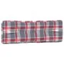Cojines para palets 3 unidades tela a cuadros rojos by vidaXL, Cushions for chairs and sofas - Ref: Foro24-314571, Price: 52,...