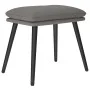 Reposapiés de tela gris claro 45x29,5x35 cm by vidaXL, Ottomans - Ref: Foro24-341493, Price: 33,42 €, Discount: %
