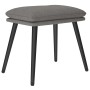 Reposapiés de tela gris claro 45x29,5x35 cm by vidaXL, Ottomans - Ref: Foro24-341493, Price: 34,16 €, Discount: %