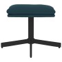 Fußstütze aus blauem Samt 60x60x36 cm von vidaXL, Osmanen - Ref: Foro24-341636, Preis: 31,58 €, Rabatt: %