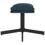 Fußstütze aus blauem Samt 60x60x36 cm von vidaXL, Osmanen - Ref: Foro24-341636, Preis: 38,47 €, Rabatt: %