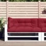 Cojines para palets 3 unidades tela rojo tinto by vidaXL, Cushions for chairs and sofas - Ref: Foro24-314567, Price: 72,49 €,...
