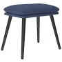 Blue fabric footstool 45x29.5x35 cm by vidaXL, Ottomans - Ref: Foro24-341497, Price: 33,53 €, Discount: %