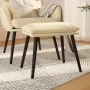Cream fabric footstool 45x29.5x35 cm by vidaXL, Ottomans - Ref: Foro24-341495, Price: 33,42 €, Discount: %
