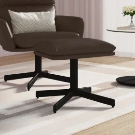 Brauner Fußhocker aus Kunstleder, 60x60x36 cm von vidaXL, Osmanen - Ref: Foro24-341639, Preis: 48,00 €, Rabatt: %