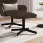 Brauner Fußhocker aus Kunstleder, 60x60x36 cm von vidaXL, Osmanen - Ref: Foro24-341639, Preis: 48,93 €, Rabatt: %