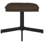 Brown synthetic leather footstool 60x60x36 cm by vidaXL, Ottomans - Ref: Foro24-341639, Price: 48,00 €, Discount: %