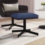 Fußstütze aus blauem Stoff und Kunstleder 60x60x36 cm von vidaXL, Osmanen - Ref: Foro24-341648, Preis: 39,03 €, Rabatt: %