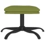 Reposapiés de terciopelo verde claro 60x60x36 cm de vidaXL, Otomanas - Ref: Foro24-341581, Precio: 33,15 €, Descuento: %