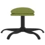 Reposapiés de terciopelo verde claro 60x60x36 cm de vidaXL, Otomanas - Ref: Foro24-341581, Precio: 33,15 €, Descuento: %