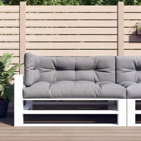 Kissen für Paletten, 3 Stück, grauer Stoff. von vidaXL, Kissen für Stühle und Sofas - Ref: Foro24-314559, Preis: 103,24 €, Ra...