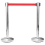 Red retractable tape barrier 200 cm by vidaXL, Safety barriers - Ref: Foro24-51163, Price: 19,31 €, Discount: %