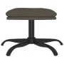 Fußstütze aus dunkelgrauem Samt 60x60x36 cm von vidaXL, Osmanen - Ref: Foro24-341579, Preis: 40,03 €, Rabatt: %