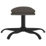 Fußstütze aus dunkelgrauem Samt 60x60x36 cm von vidaXL, Osmanen - Ref: Foro24-341579, Preis: 40,67 €, Rabatt: %