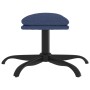 Blue fabric footstool 60x60x36 cm by vidaXL, Ottomans - Ref: Foro24-341571, Price: 36,06 €, Discount: %