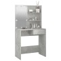 Tocador con LED color gris hormigón 74,5x40x141 cm de vidaXL, Tocadores para dormitorios - Ref: Foro24-808805, Precio: 92,69 ...