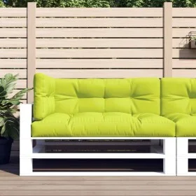 Cushions for pallet sofa 3 units light green fabric by vidaXL, Cushions for chairs and sofas - Ref: Foro24-314569, Price: 70,...