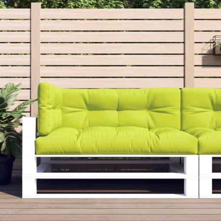 Cushions for pallet sofa 3 units light green fabric by vidaXL, Cushions for chairs and sofas - Ref: Foro24-314569, Price: 71,...