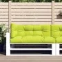 Cushions for pallet sofa 3 units light green fabric by vidaXL, Cushions for chairs and sofas - Ref: Foro24-314569, Price: 70,...