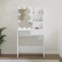 Tocador con LED blanco 74,5x40x141 cm de vidaXL, Tocadores para dormitorios - Ref: Foro24-808801, Precio: 93,18 €, Descuento: %