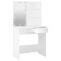 Tocador con LED blanco 74,5x40x141 cm de vidaXL, Tocadores para dormitorios - Ref: Foro24-808801, Precio: 93,18 €, Descuento: %