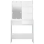 Tocador con LED blanco 74,5x40x141 cm de vidaXL, Tocadores para dormitorios - Ref: Foro24-808801, Precio: 93,18 €, Descuento: %