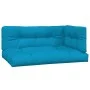 Cushions for pallet sofa 3 units blue fabric by vidaXL, Cushions for chairs and sofas - Ref: Foro24-314562, Price: 67,11 €, D...