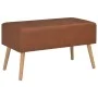 Kunstleder-Couchtisch in Braun 80x40x46 cm von vidaXL, Couchtisch - Ref: Foro24-247543, Preis: 72,43 €, Rabatt: %