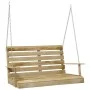 Schaukelbank aus imprägniertem Kiefernholz, 110 cm von vidaXL, Gartenwippen - Ref: Foro24-318397, Preis: 155,69 €, Rabatt: %