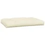 Cushions for pallet sofa 3 units cream fabric by vidaXL, Cushions for chairs and sofas - Ref: Foro24-314560, Price: 85,15 €, ...