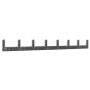 Cesta de gaviones forma de U 8 postes de hierro 860x20x100 cm
