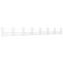 Cesta de gaviones forma de U 8 postes de hierro 860x20x100 cm