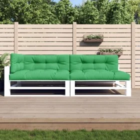 Cojines para sofá de palets 5 unidades tela verde by vidaXL, Cushions for chairs and sofas - Ref: Foro24-314578, Price: 128,7...