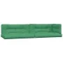 Cojines para sofá de palets 5 unidades tela verde by vidaXL, Cushions for chairs and sofas - Ref: Foro24-314578, Price: 128,7...