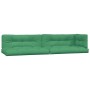 Cojines para sofá de palets 5 unidades tela verde by vidaXL, Cushions for chairs and sofas - Ref: Foro24-314578, Price: 148,8...
