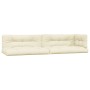 Cushions for pallet sofa 5 units cream fabric by vidaXL, Cushions for chairs and sofas - Ref: Foro24-314575, Price: 154,07 €,...