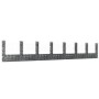Cesta de gaviones forma de U 8 postes de hierro 860x20x150 cm